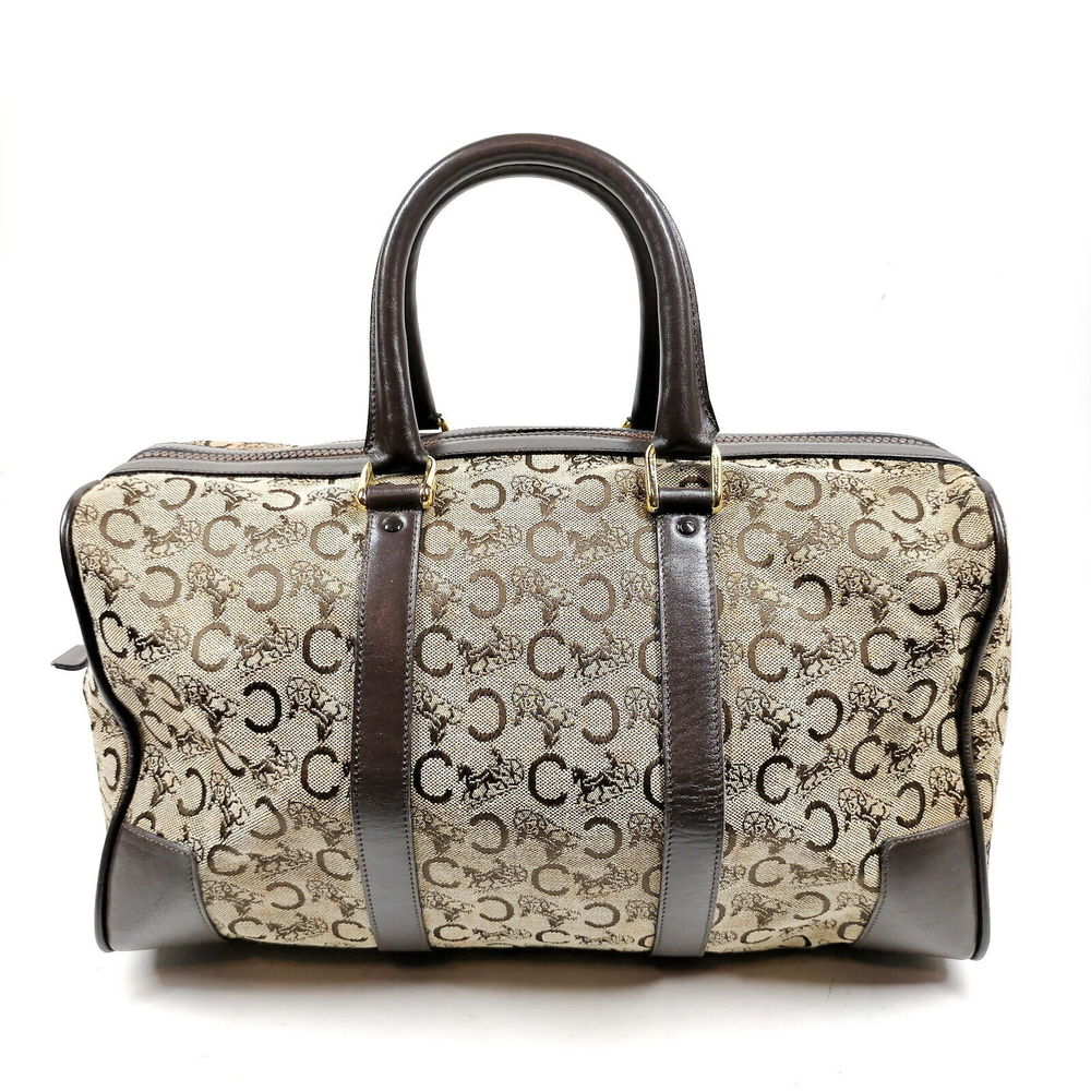 Celine Hand Bag Brown Canvas #72189C76 - Picture 1 of 9
